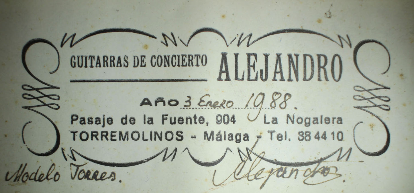 Alejandro - 1988