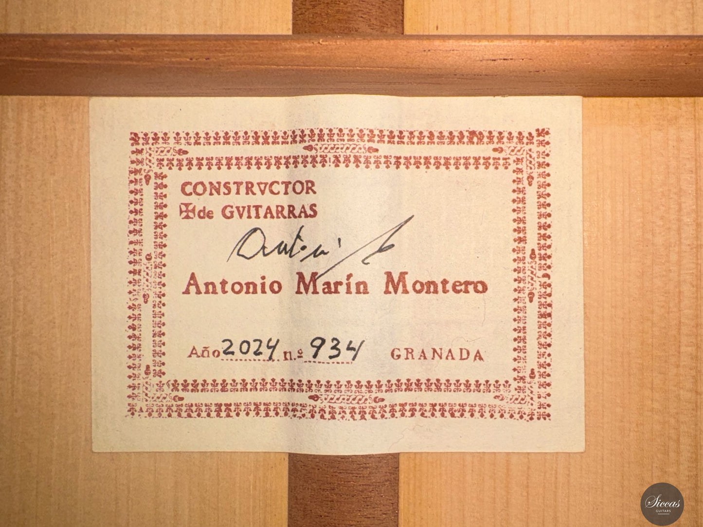 Antonio Marin Montero - 2024 - No. 934