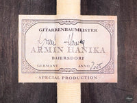 Armin Hanika - 1a DTL Custom - Elevated fingerboard