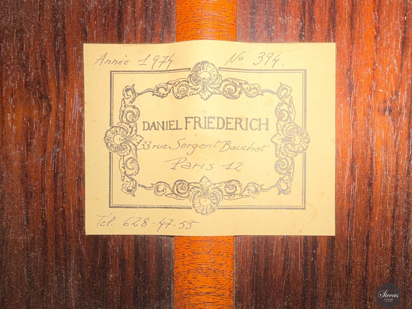 Daniel Friederich - 1974 No. 394