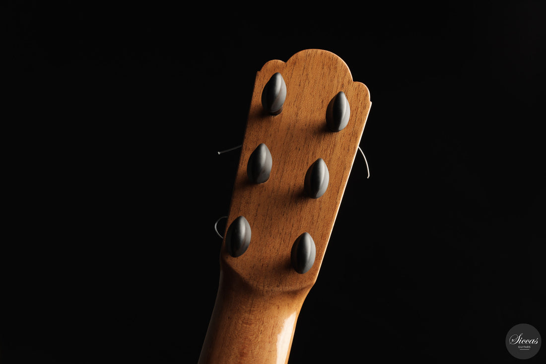 Dario Garcia - 2022 La Leona - Neck and tuner