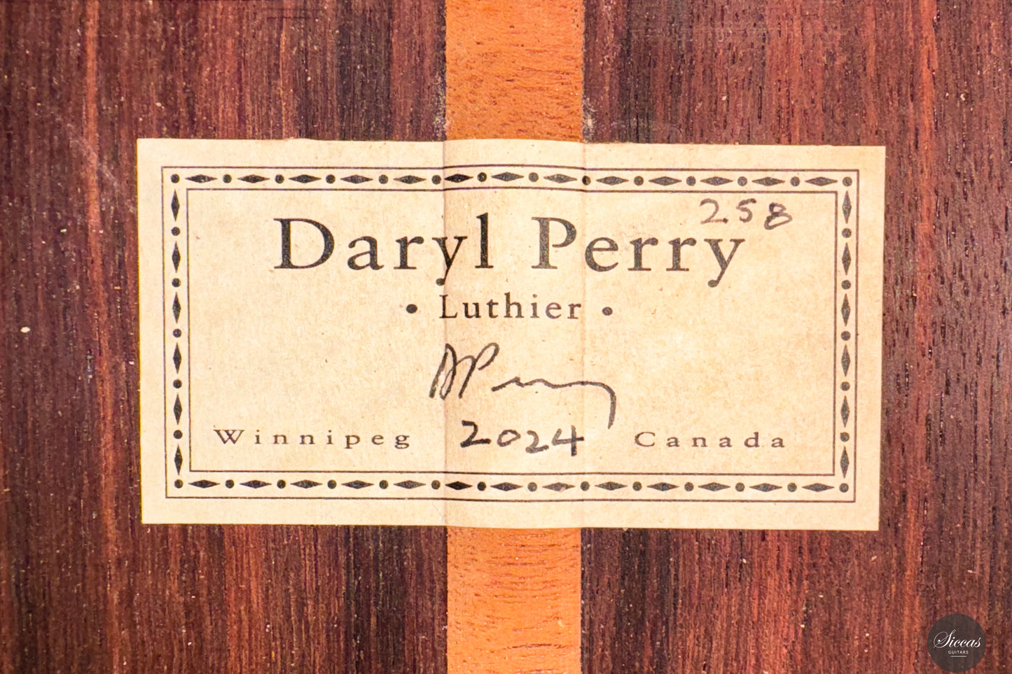 Daryl Perry - 2024 No. 258