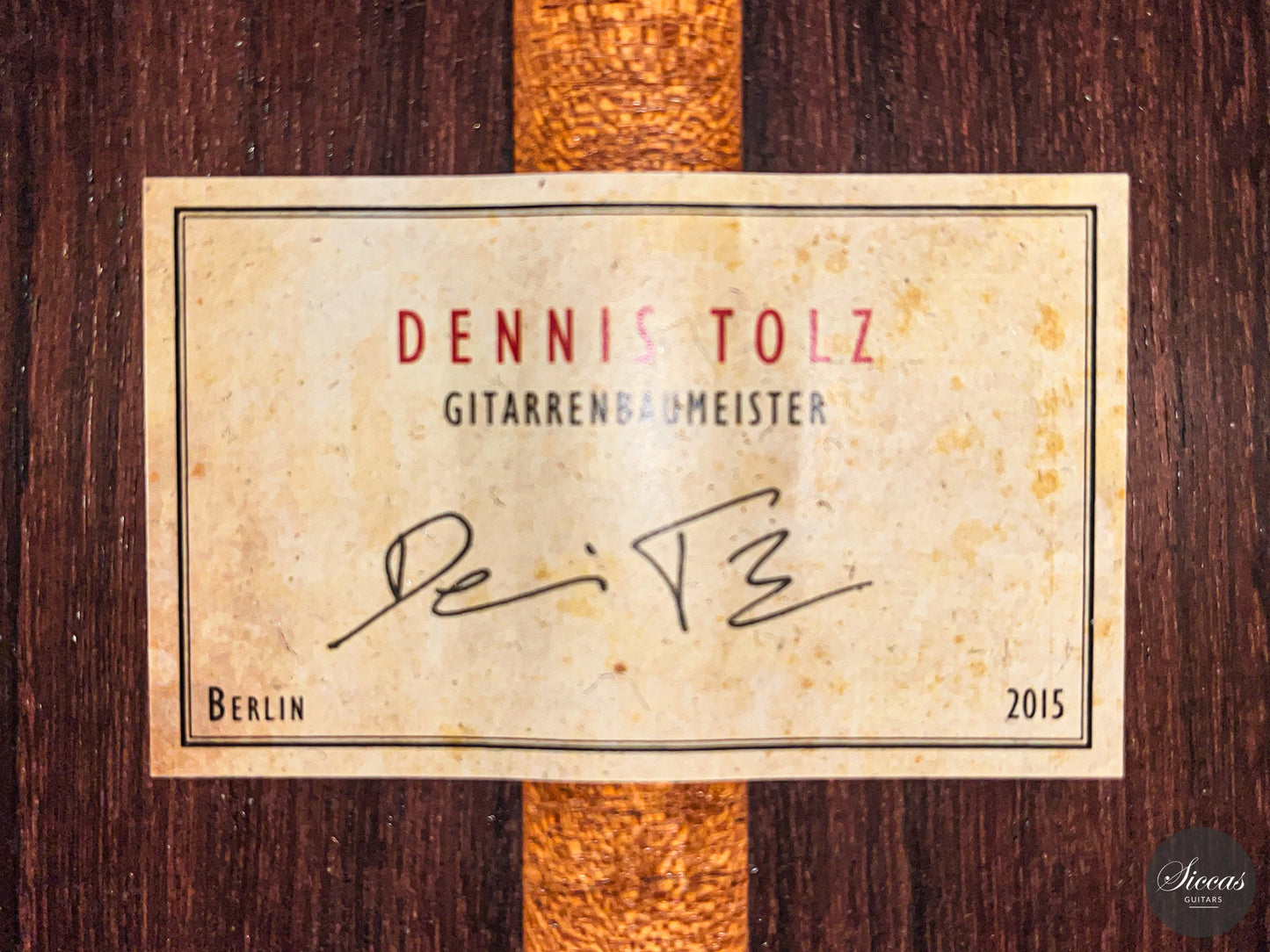 Dennis Tolz - 2015 Doubletop