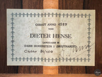 Dieter Hense - 1989 "Oktav " 81/109 39 cm