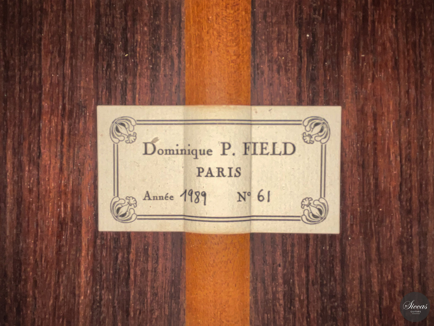 Dominique Field - 1989 Concert No. 61