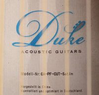 Duke - GA - PF Cut Satin
