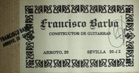 Francisco Barba - 2012