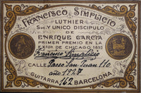 Francisco Simplicio - 1927