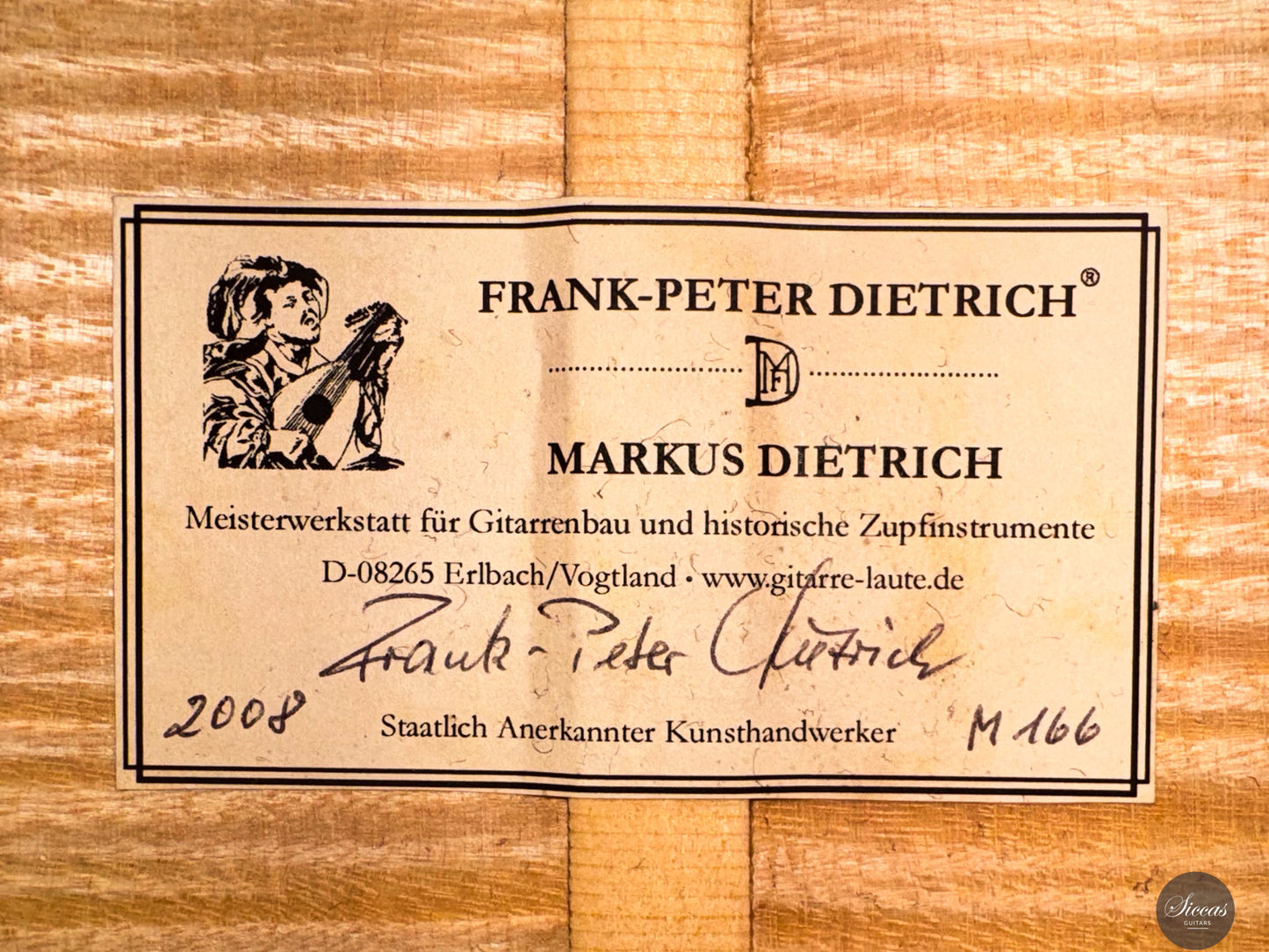 Frank-Peter Dietrich - 2008 Legnani - 64 cm 7 strings
