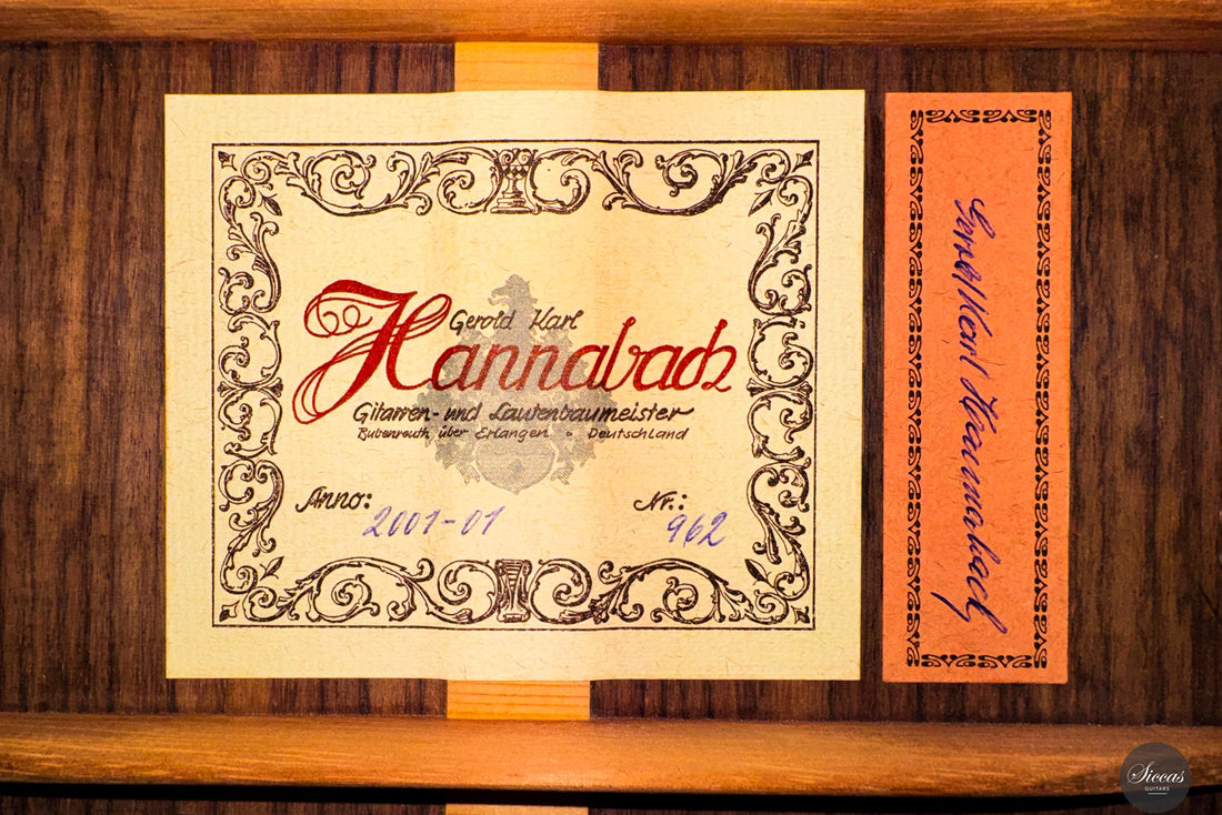 Gerold Karl Hannabach - 2001 No. 962
