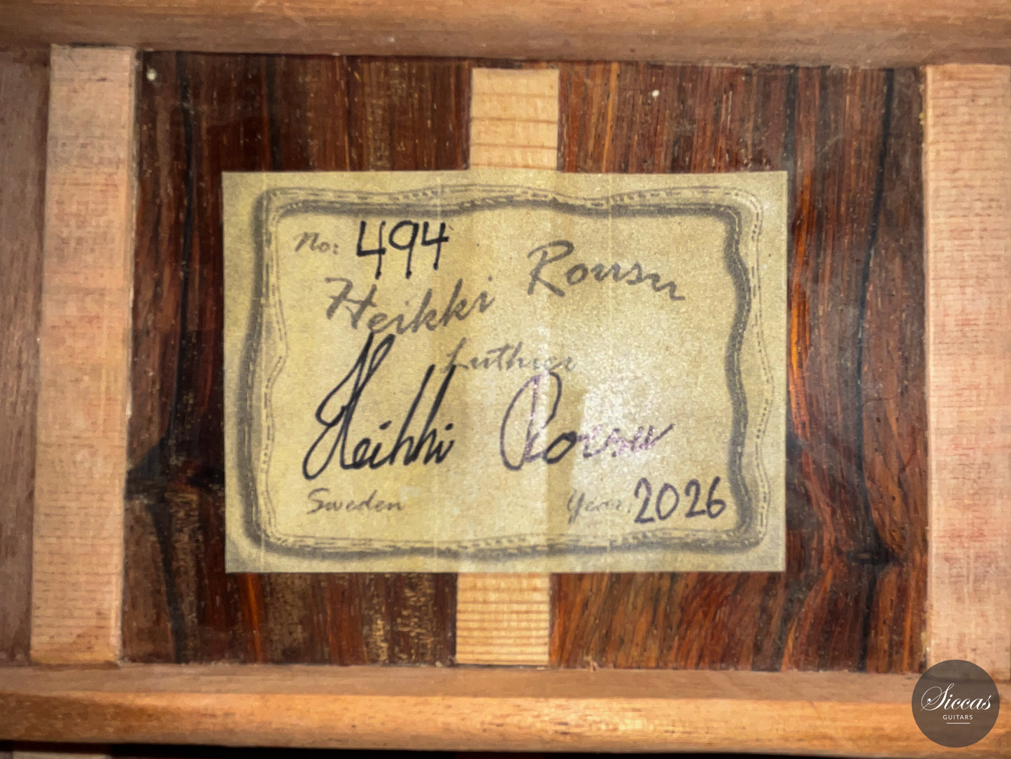 Heikki Rousu - 2026 10-string No. 494