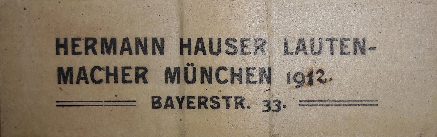 Hermann Hauser ® I - 1912