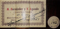 Hernandez y Aguado - 1961