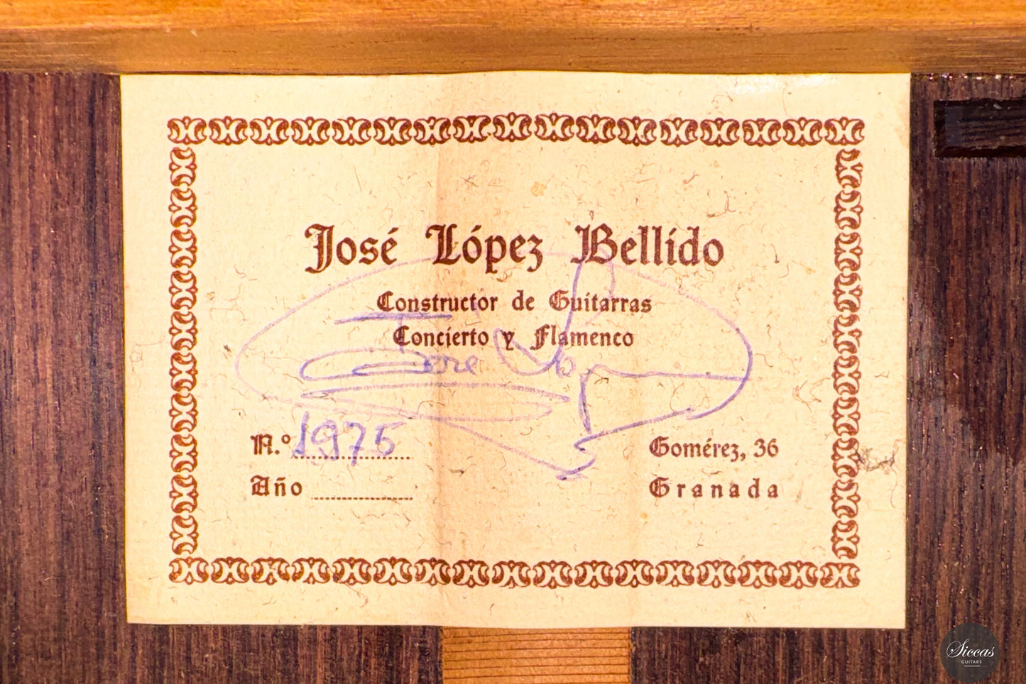 José Lopez Bellido - 1975 66 cm