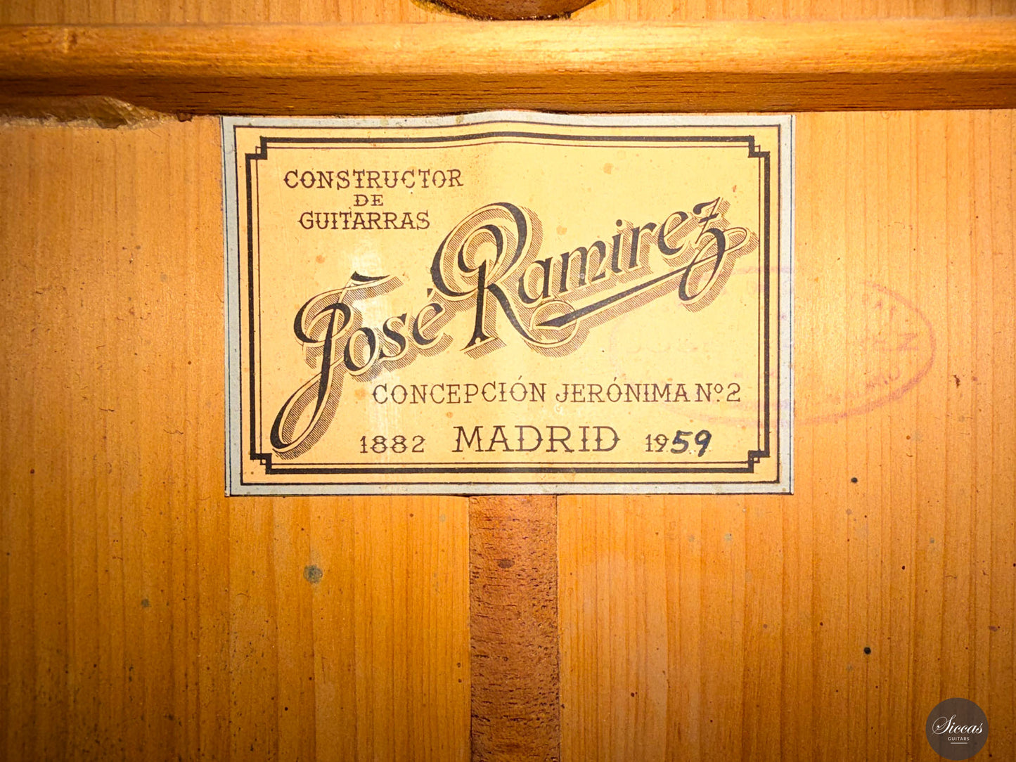 Jose Ramirez III - 1959 Flamenca - Augustine Collection