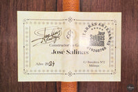 José Salinas - 2024 Spruce/Madagascar rosewood Especial