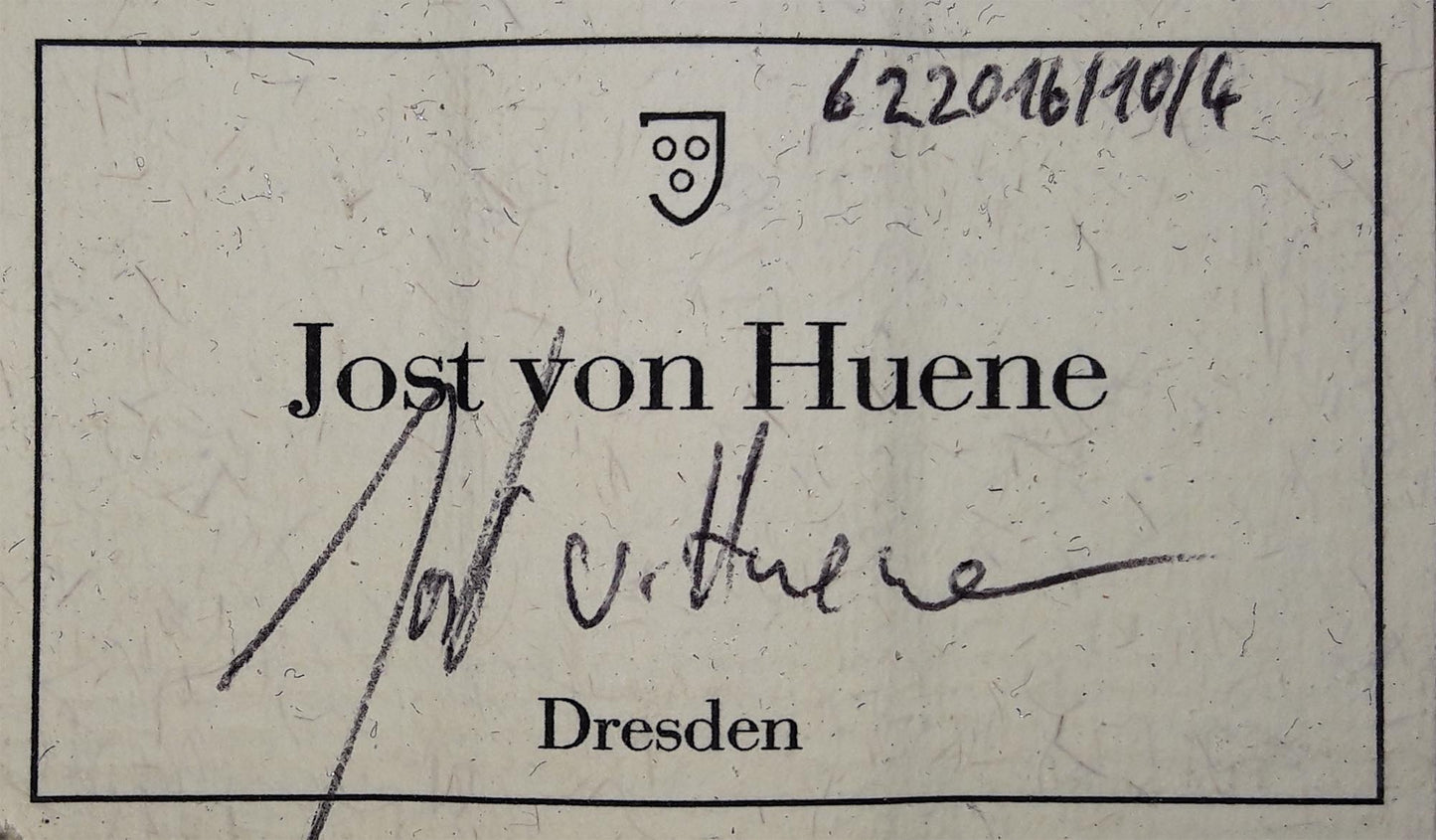 Jost von Huene - 2016