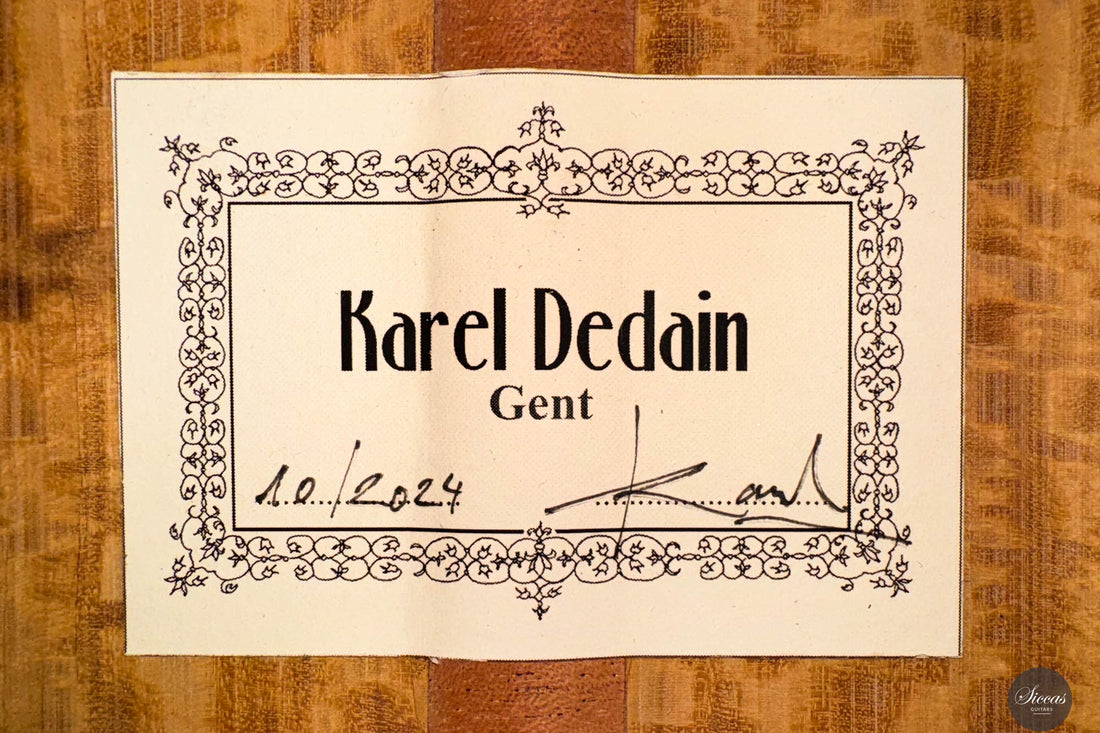 Karel Dedain - 2024 - Arias - Certificate
