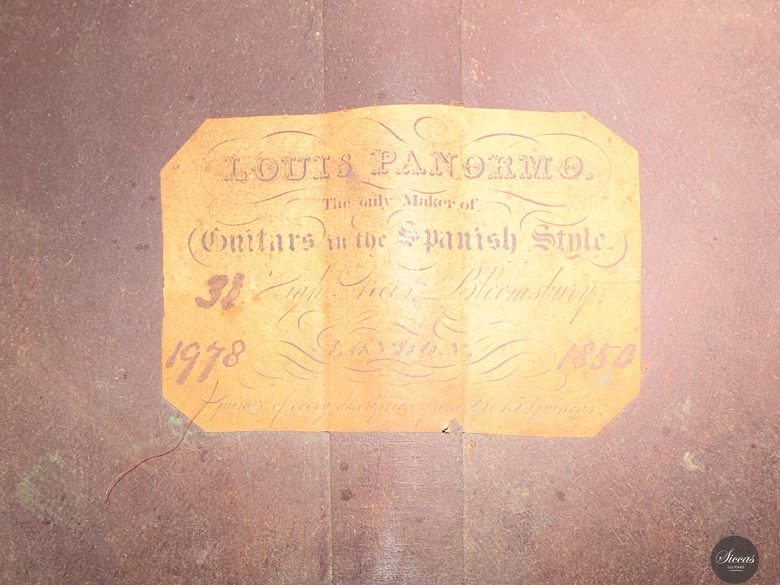 Louis Panormo - 1850 No. 1978 63 cm