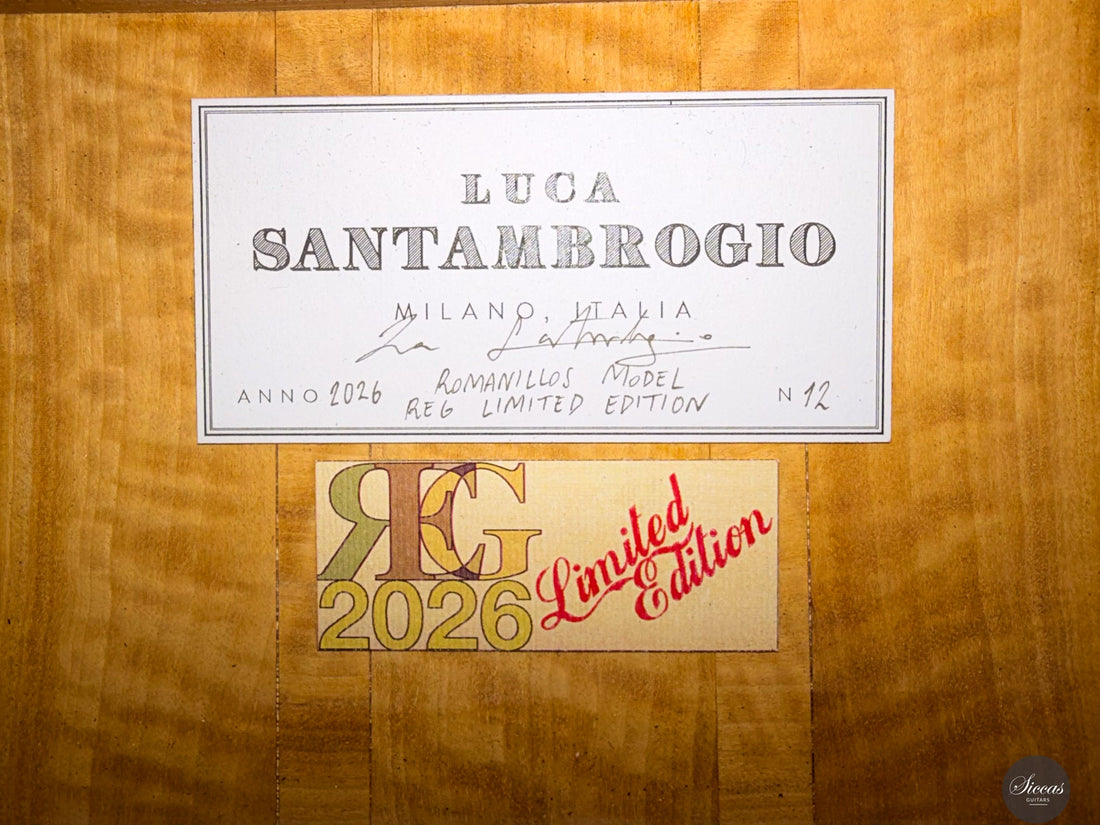 Luca Santambrogio - 2026 Romanillos REG Limited Edition