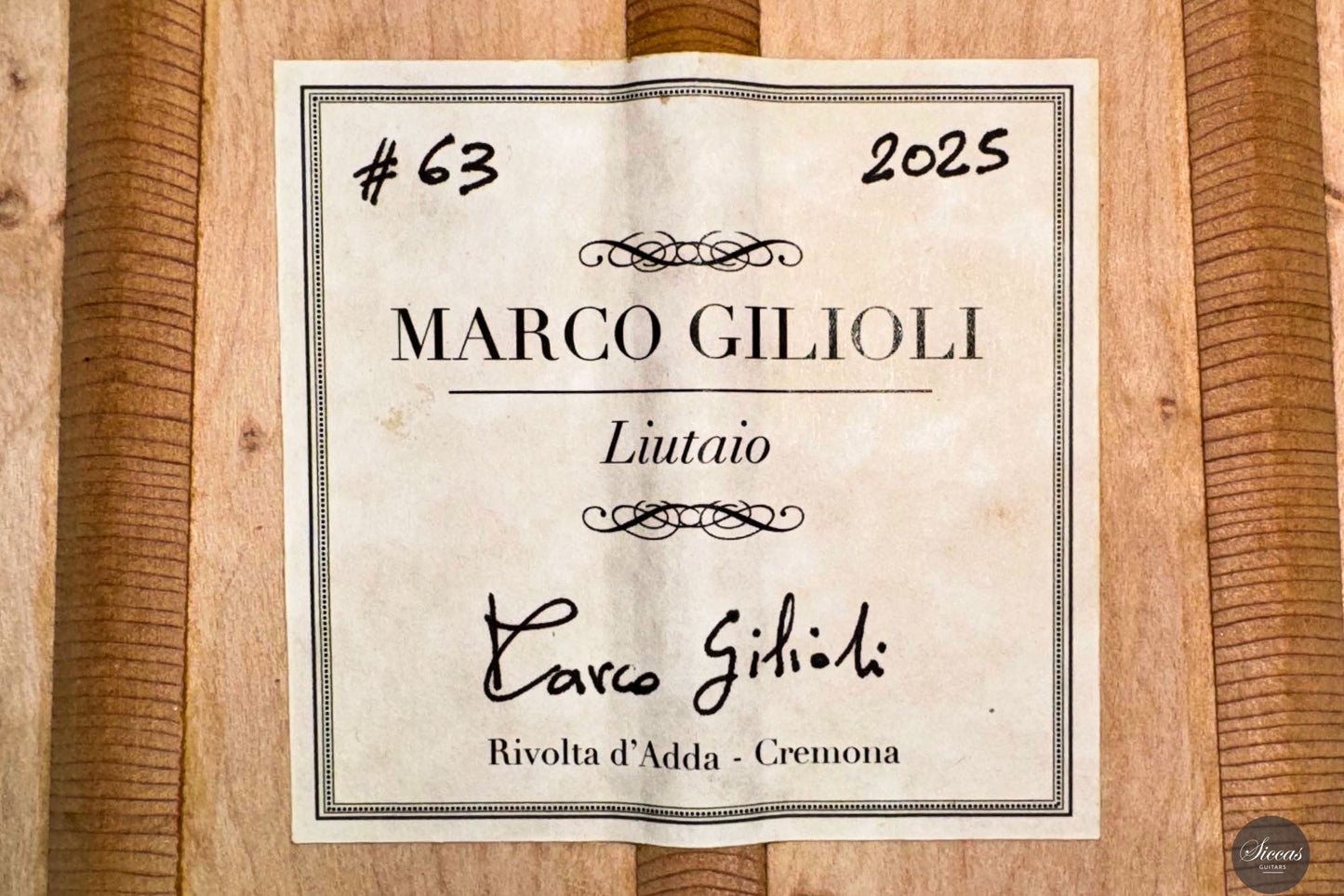 Marco Gilioli - 2025 Torres No. 63