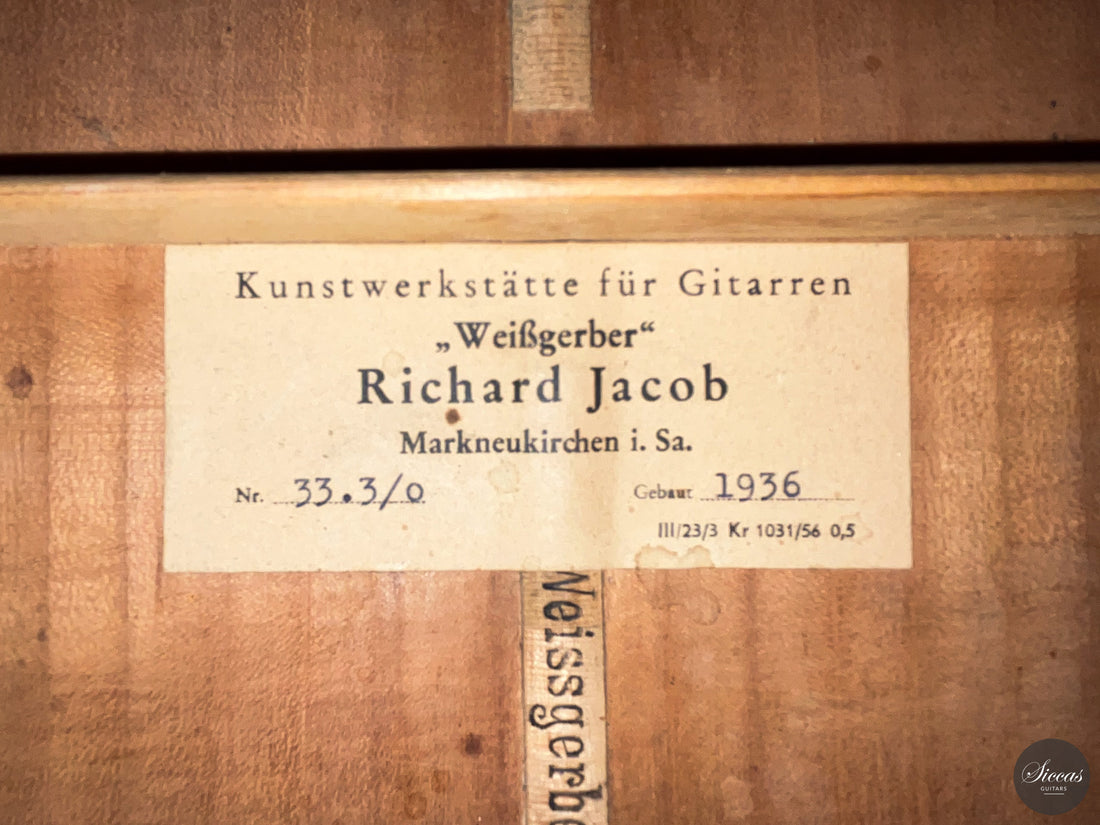 Richard Jacob Weissgerber - 1936 Torres Damen 33.3/0