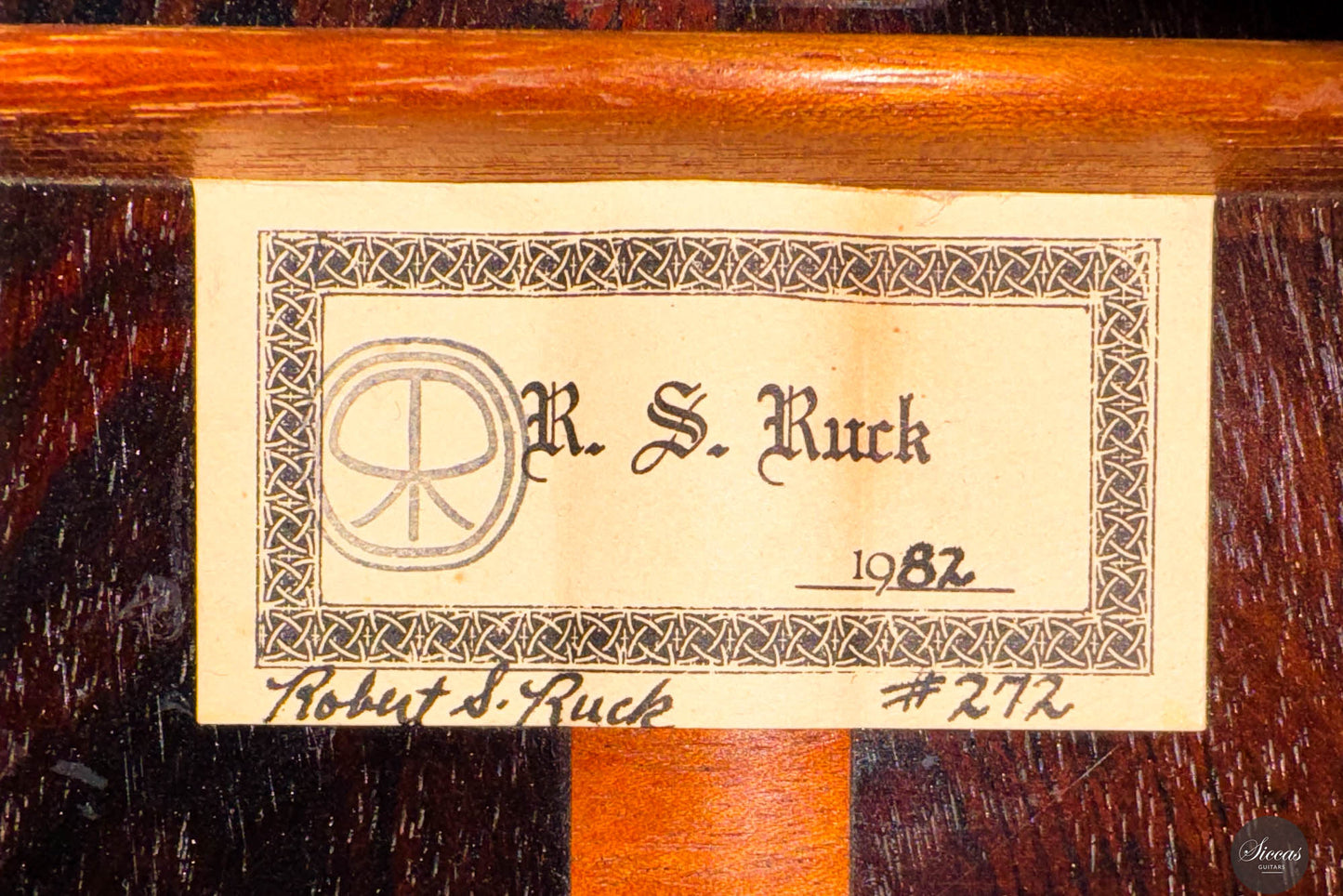 Robert Ruck - 1982 No. 272