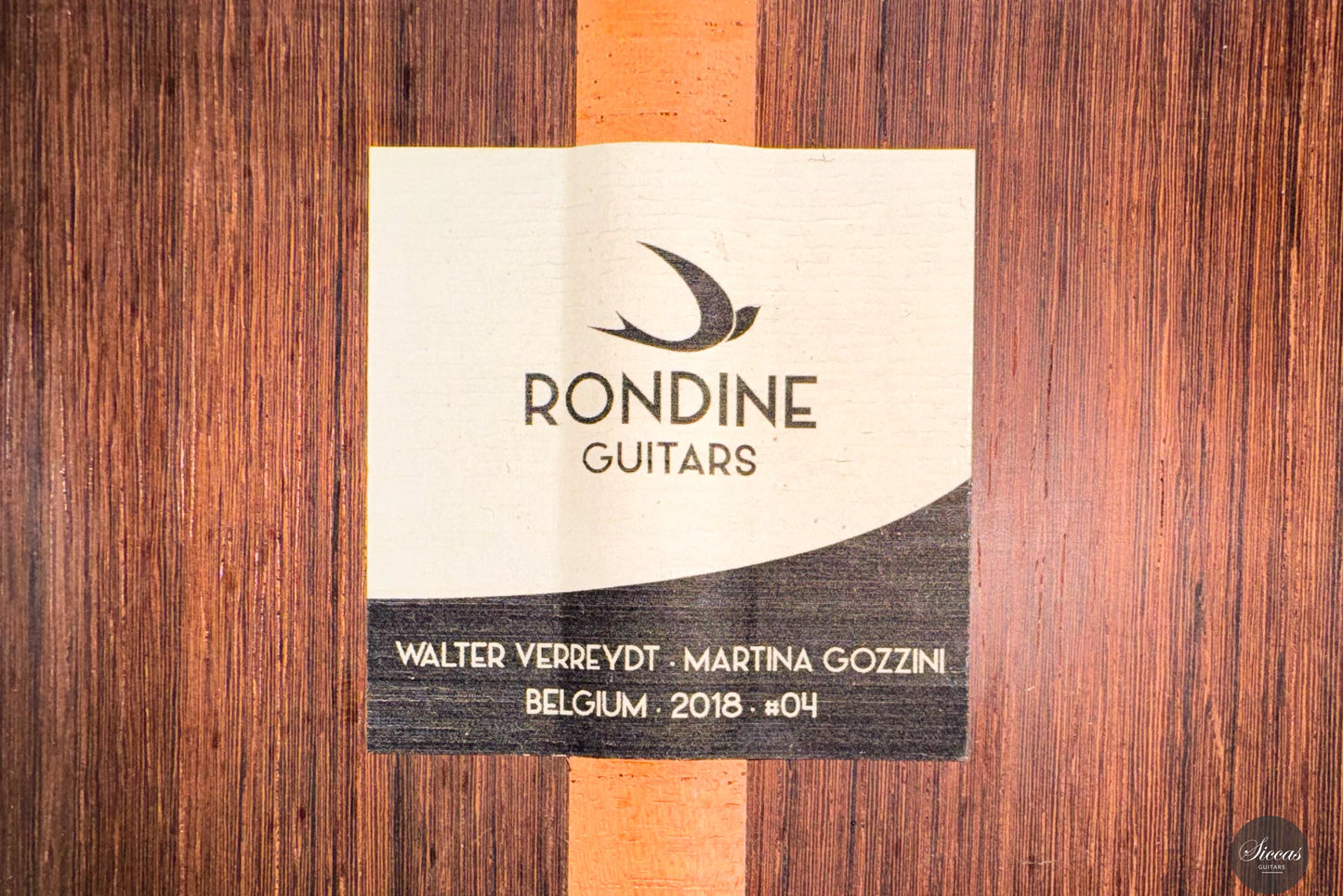 Walter Verreydt - Martina Gozzini - 2018 - Rondine No.04