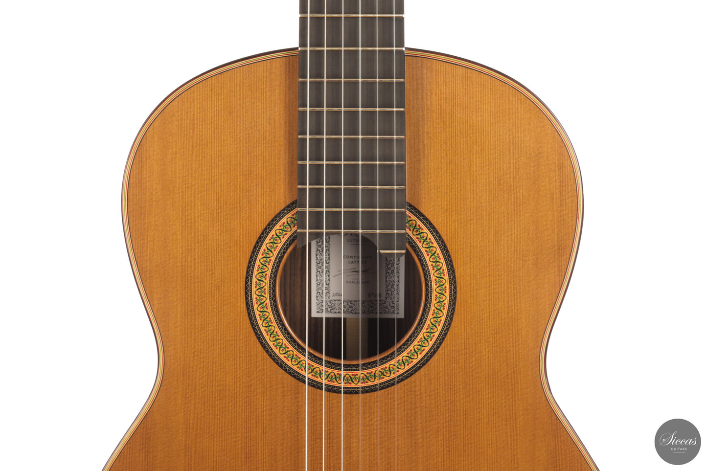 Siccas Luthiers - Continuum Lattice Cedar