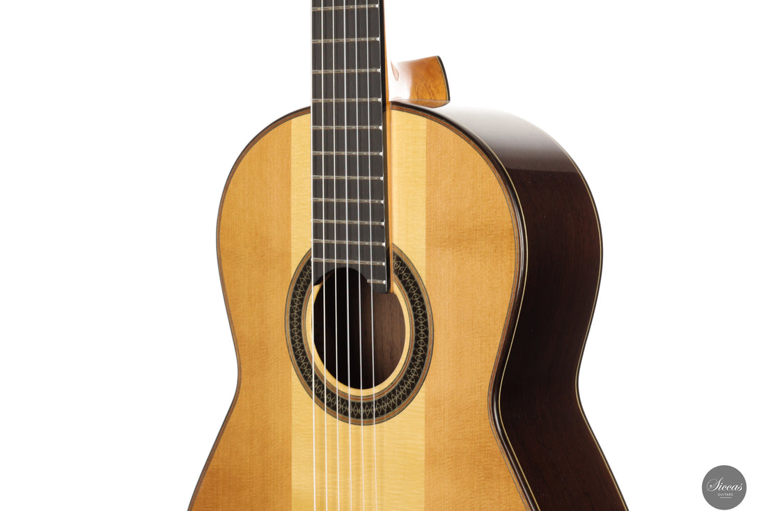 Siccas Luthiers - Creation Doubletop Triptych 64 cm - Front view