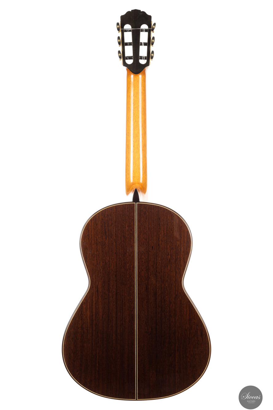 Siccas Luthiers - Creation Doubletop Triptych 64 cm - Back and sides