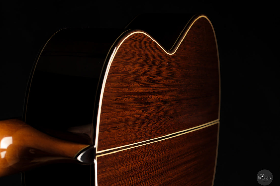 Siccas Luthiers - Creation Doubletop Triptych 64 cm - Back and sides