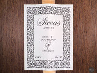 Siccas Luthiers - Creation Doubletop Spruce - Certificate thumbnail