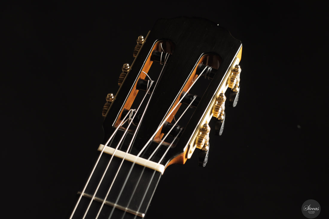 Siccas Luthiers - Creation Doubletop Spruce 63 cm - Neck and tuner