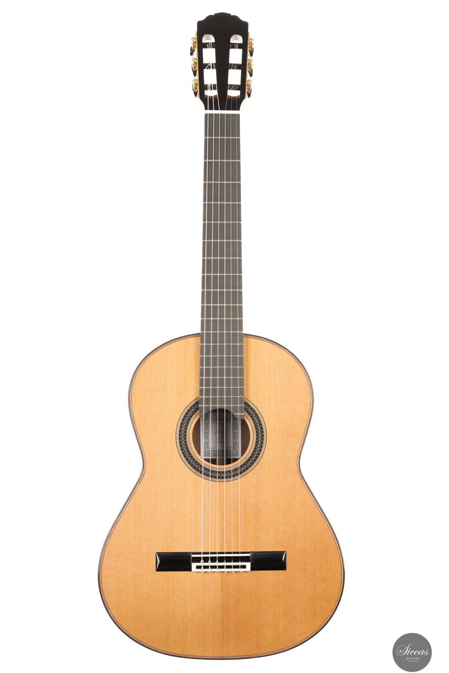 Siccas Luthiers - Creation Doubletop Cedar 64 cm - Front view