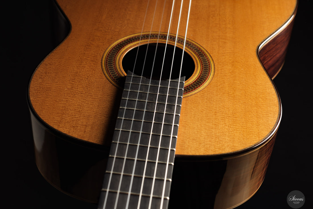 Siccas Luthiers - Legacy Doubletop Cedar 64 cm - Front view