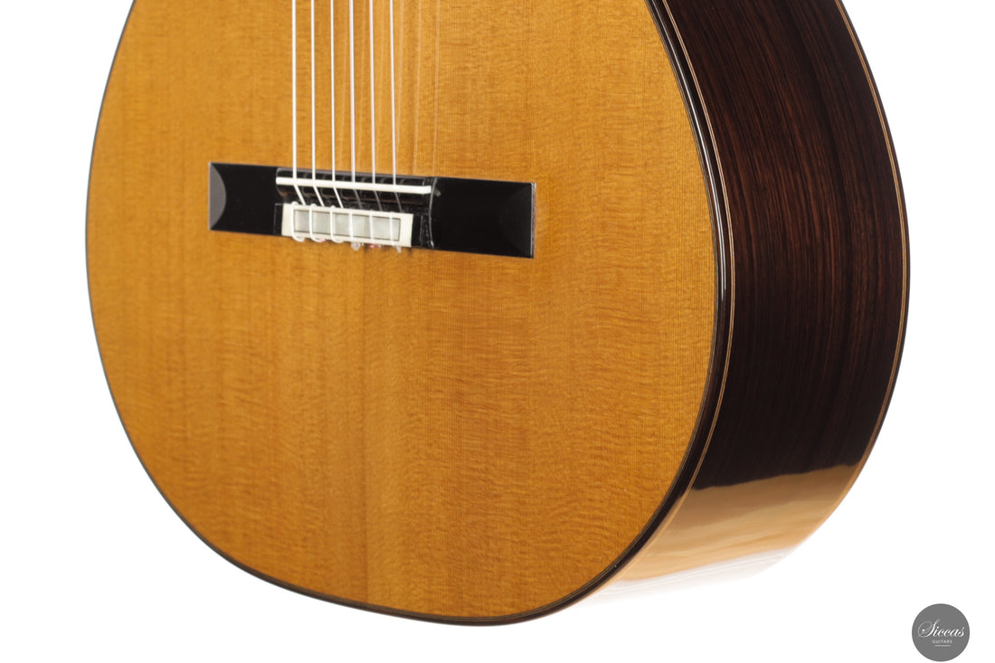 Siccas Luthiers - Legacy Doubletop Cedar 64 cm - Front view