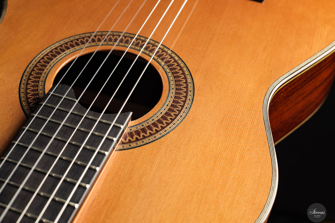 Siccas Luthiers - Recital Contemporary Doubletop Lattice Cedar 64 cm
