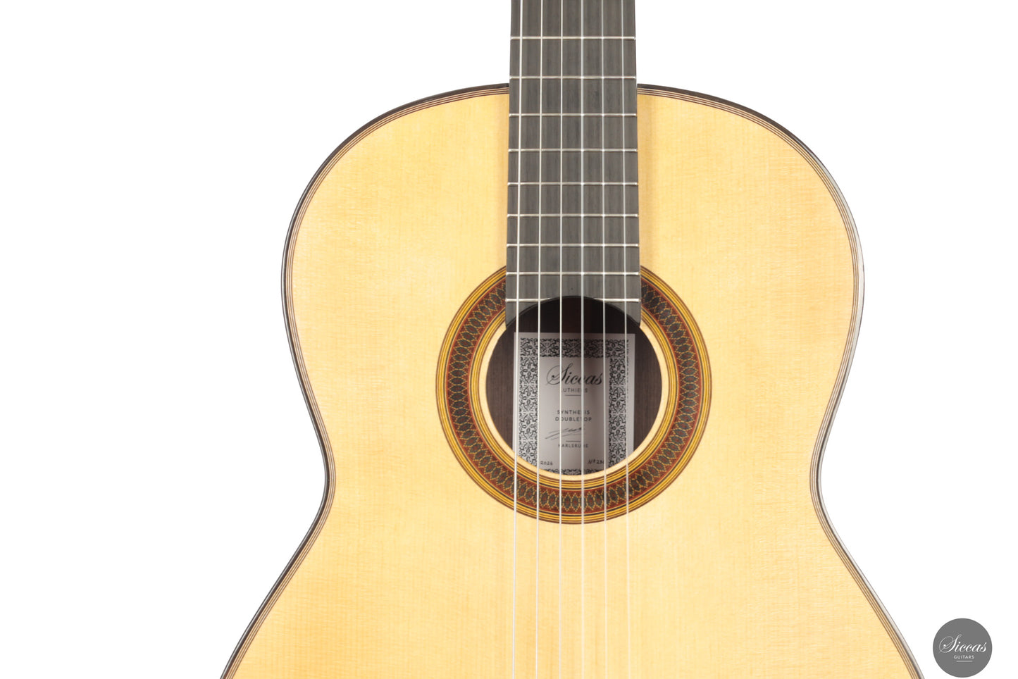 Siccas Luthiers - Synthesis Doubletop Spruce