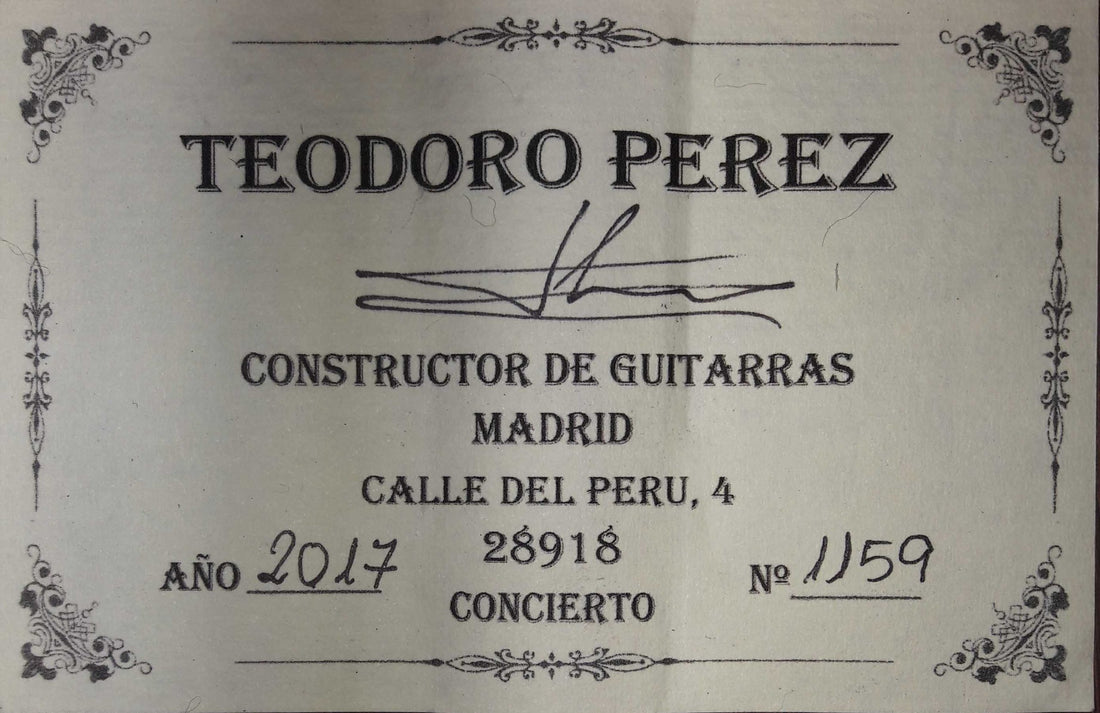 Teodoro Pérez  - Concierto 2017