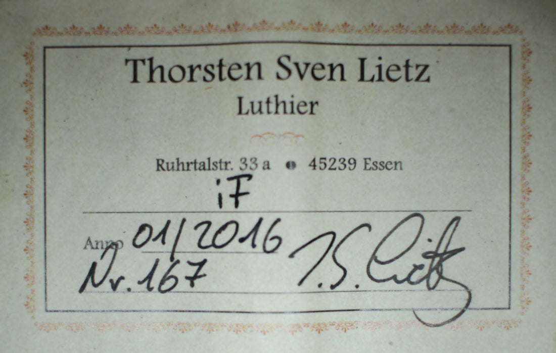 Thorsten Sven Lietz - 2016