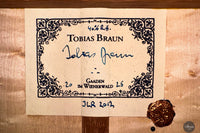 Tobias Braun - 2025 José L. Romanillos 2012 ON HOLD