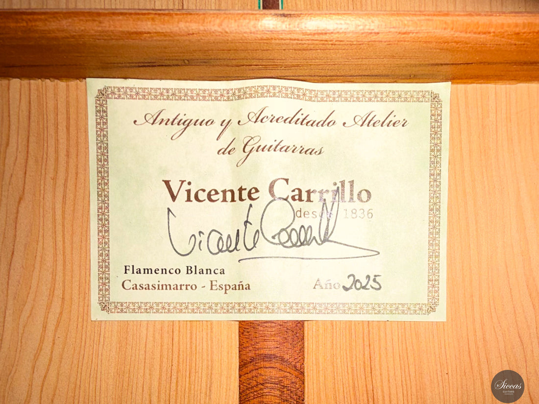 Vicente Carrillo - 2025 Flamenca Blanca