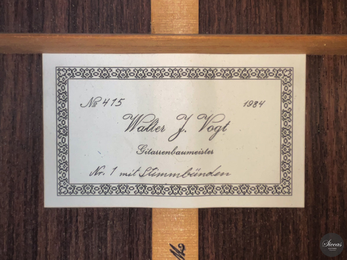 Walter Vogt - 1984 No.415